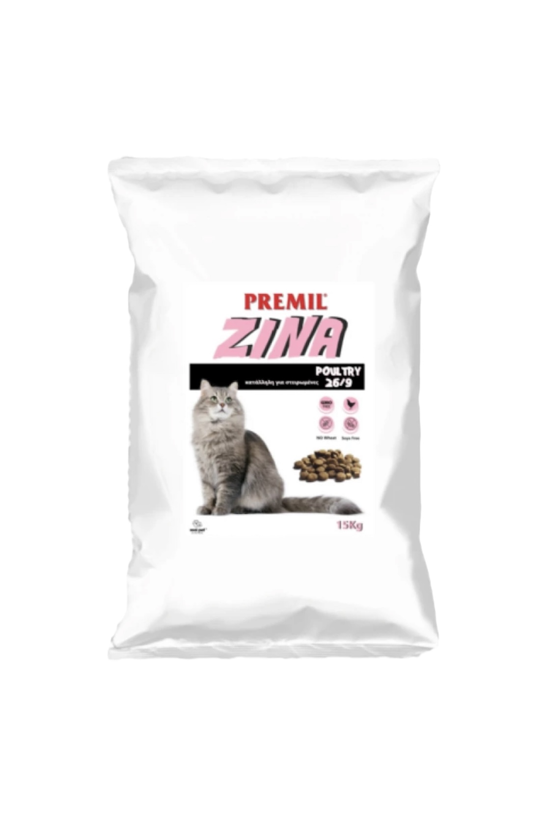 Premil Cat Food Zina 15kg